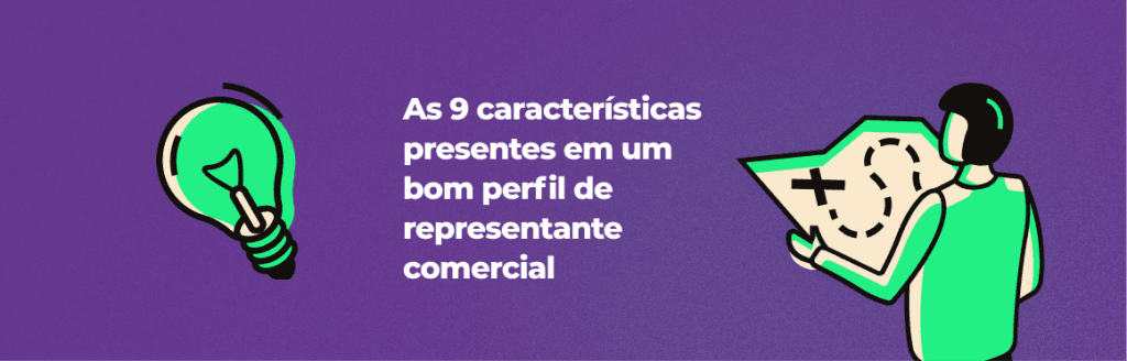 Perfil de representante comercial — 9 dicas para o seu